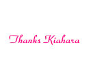 Kiahara thanks
