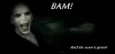Bam! And his nose is gone