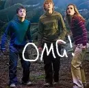 OMG! Harry + Ron + Hermione