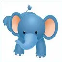 Cute lil elephant