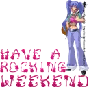 rocking weekend - girl with guitar