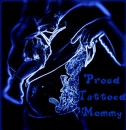 tattooed mommy blue