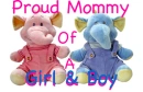 mommy of a boy and girl