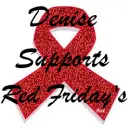 Denise Supports Red Friday's