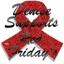 Denise Supports Red Friday's 