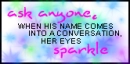 Her Eyes Sparkle