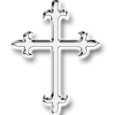 white goth cross