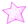 cute pink star