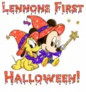 Lennon's 1st halloween