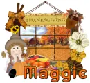 Maggie - tnxgiving pumpkin girl