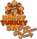 happy turkey day hugs turner family