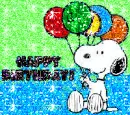 Birthday Snoopy