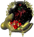 Rose dragon globe