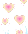pink hearts