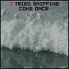 Sniffing Coke