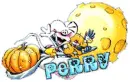 mouse with pumpkin - Perry