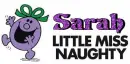 Sarah Little Miss Naughty