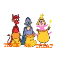 KIDS TRICK OR TREATING