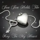 JON JON HOLDS THE KEY TO MY HEART