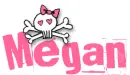 Megan... pink skull