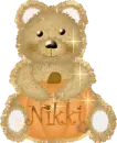 Halloween Bear with Name