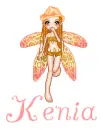Kenia-fairy doll