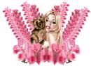Floral Puppy Love