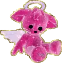 Rufus Angel Pink Sparkled