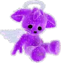 Rufus Angel Purple Sparkled
