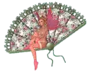 Fairy Floral Fan