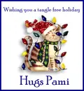 Wishing you a tangle free holiday - Pami - xmas