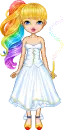 rainbow girl