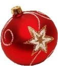 Red Christmas Ornament