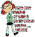 Thinking great friend