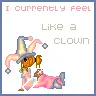 a clown