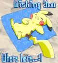 Wishing you where here