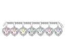 Bracelet Rainbow Hearts