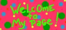 Welcome to my page