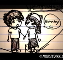 holding hands