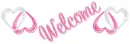 Pink/Silver Hearts