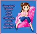 doll says thought about you