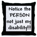 Notice the person