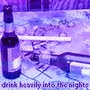 drink heavily