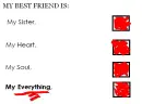 Bestfriend Checklist 