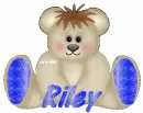 Bear with Riley name