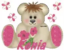 Bear with Kenia name