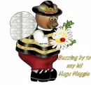 Bee Bear with Maggie name