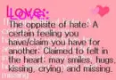 love
