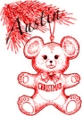  christmas teddy bear