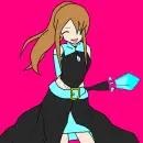 Yasi With Blue Staff